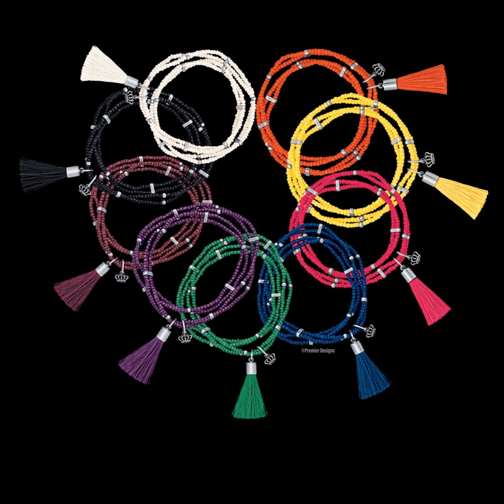 Premier Designs Color Play Bracelet / Necklace NEW